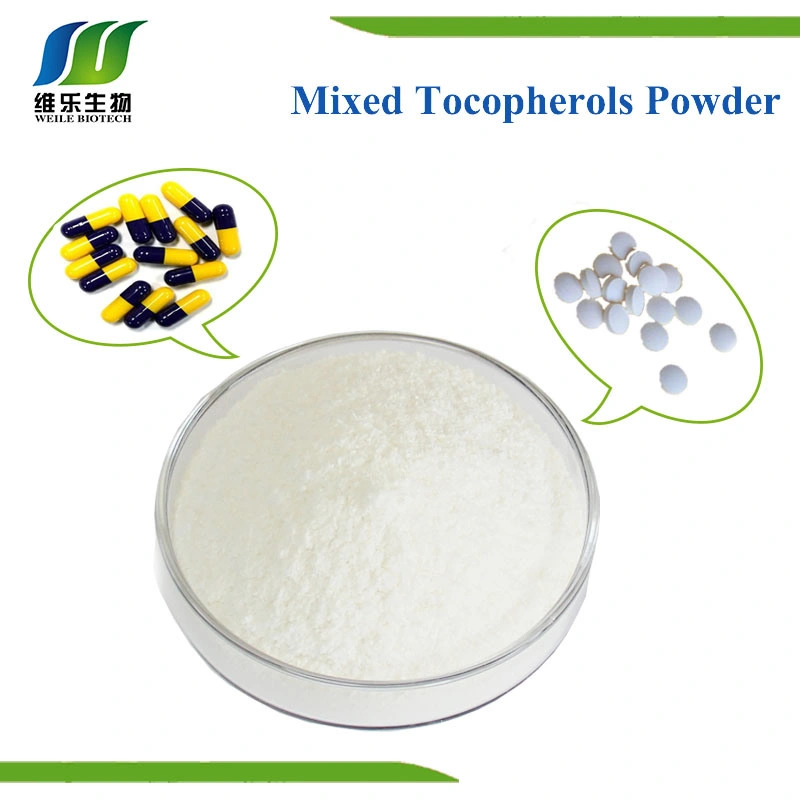 Natural Plant Extract Vitamin E Health & Medical Mixed Tocopherol Powder 30% Food Additive