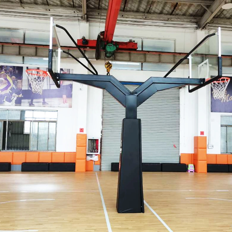 Fixed Height Durable Safe Basketball Stand Play Professional in Ground Outdoor Basketball Hoop