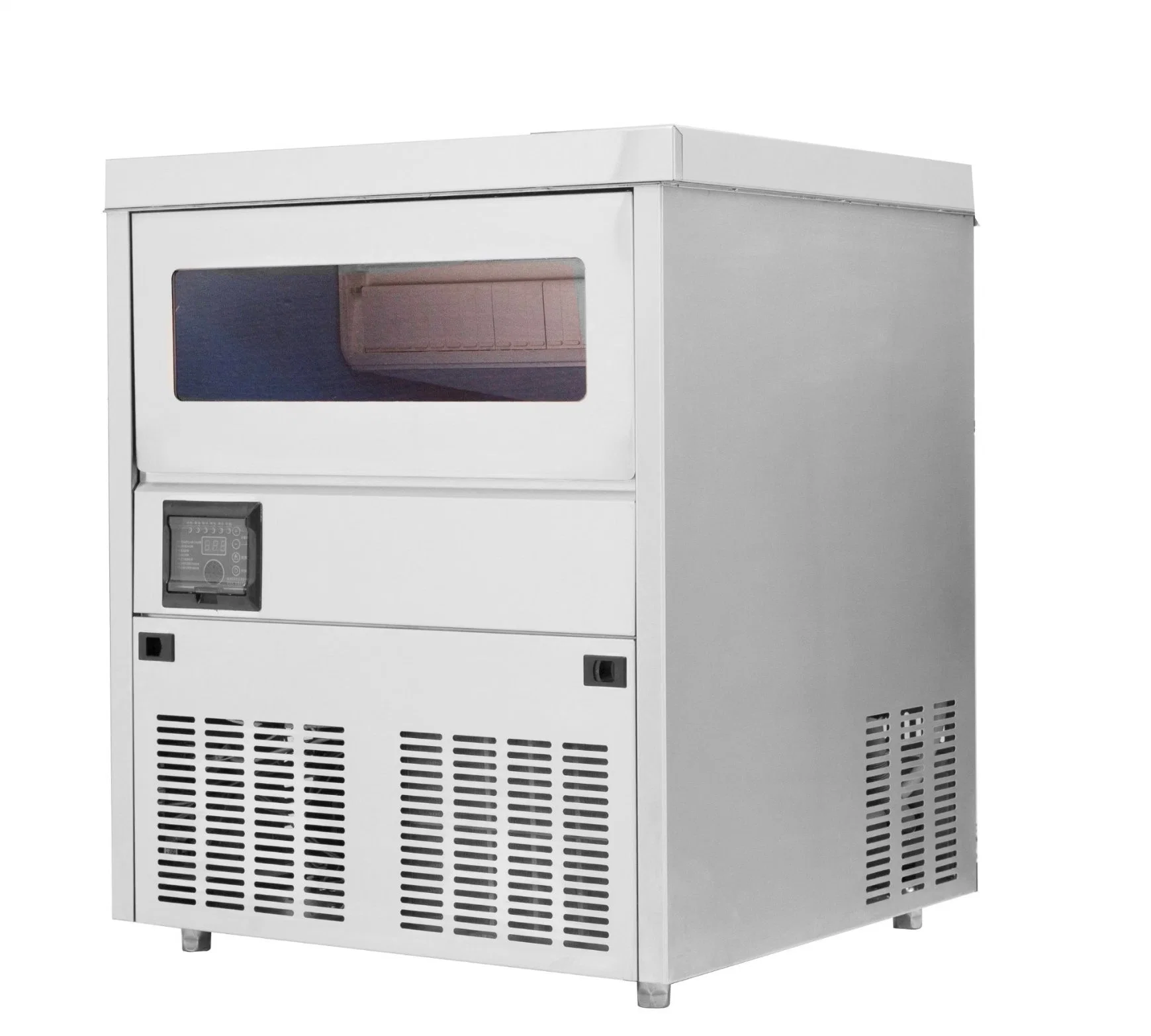 Restaurant l'utilisation du refroidisseur d'acier inoxydable ventilateur air de machine à glaçons Jsk-101b de la machine