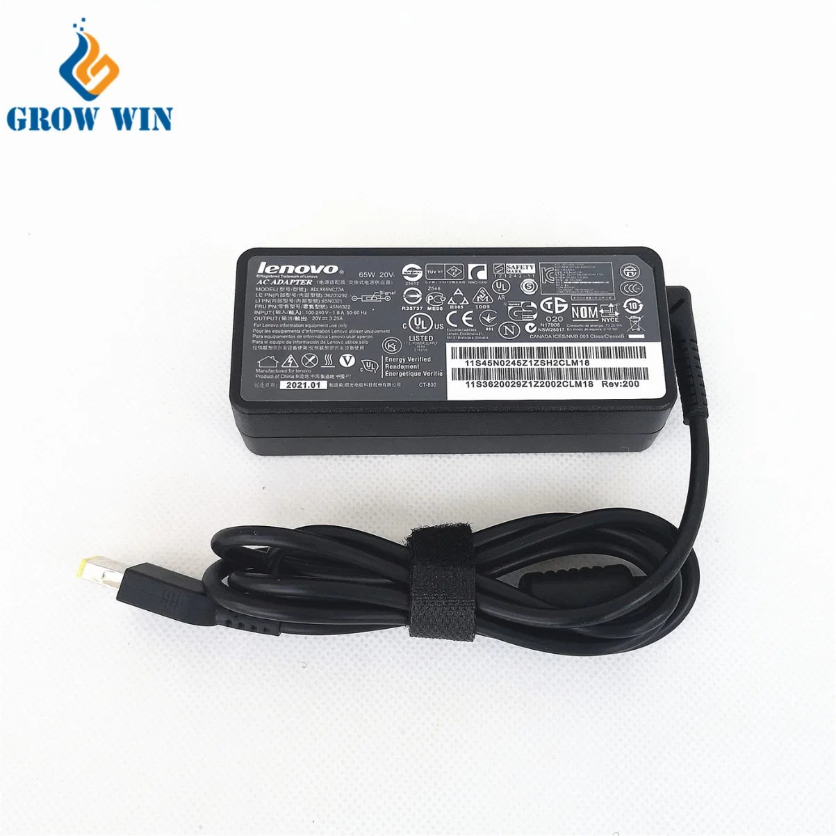 Hot Sale Computer Accessories 65W 20V 3.25A USB Tip for Laptop Lenovo