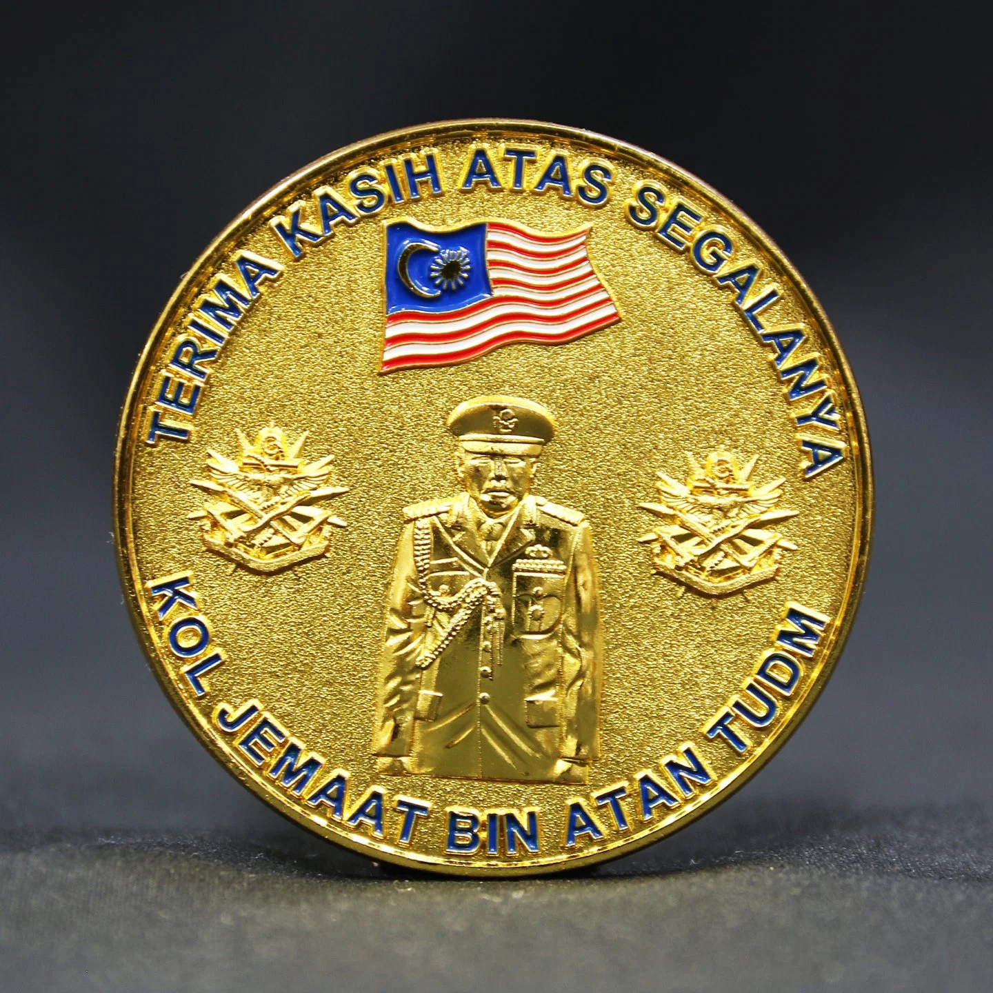 عيد الميلاد التحف الدقيقة Brass Coin Star تخصيص التحدي Coin Antique مجموعة عملة معدنية ذات جودة جيدة مع رأس على كلا الجانبين