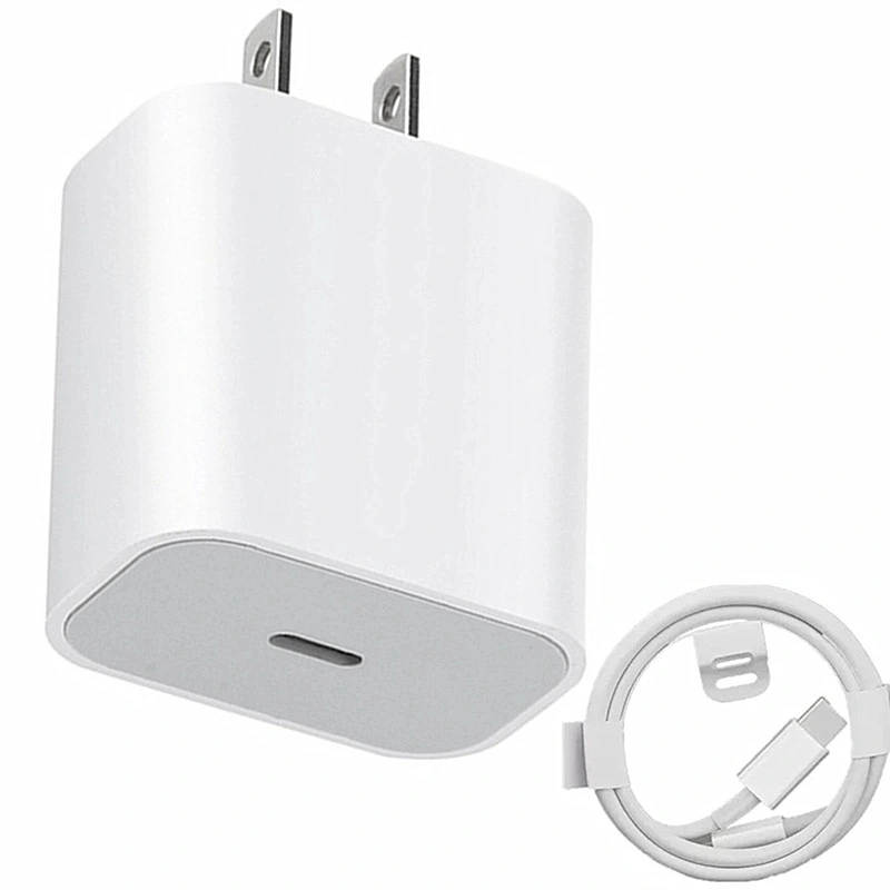 Universal UK US eu versão PD 20W Acessórios para telemóveis Carregamento rápido para Apple iPhone 14 13 12 11 Wall Carregadores de telefone PD 20W USB-C Power Adapater