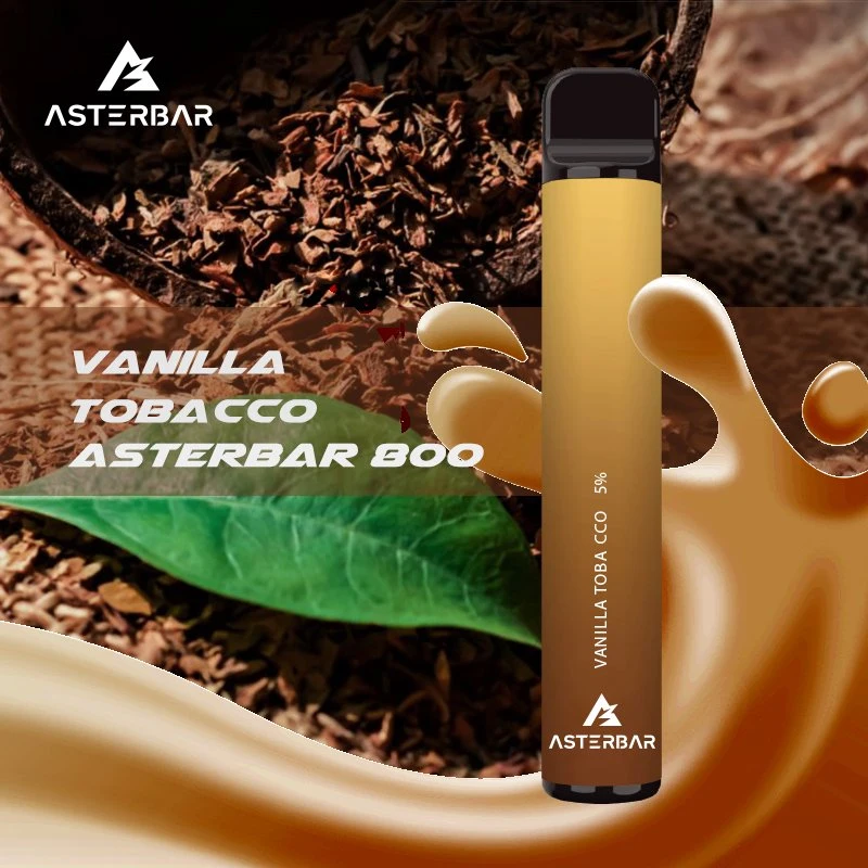 2022 Hot Selling Asterbar 800 Puffs 3.2ml Capacity 15 Flavors Wholesale/Supplier Easy Vape Vaporizer