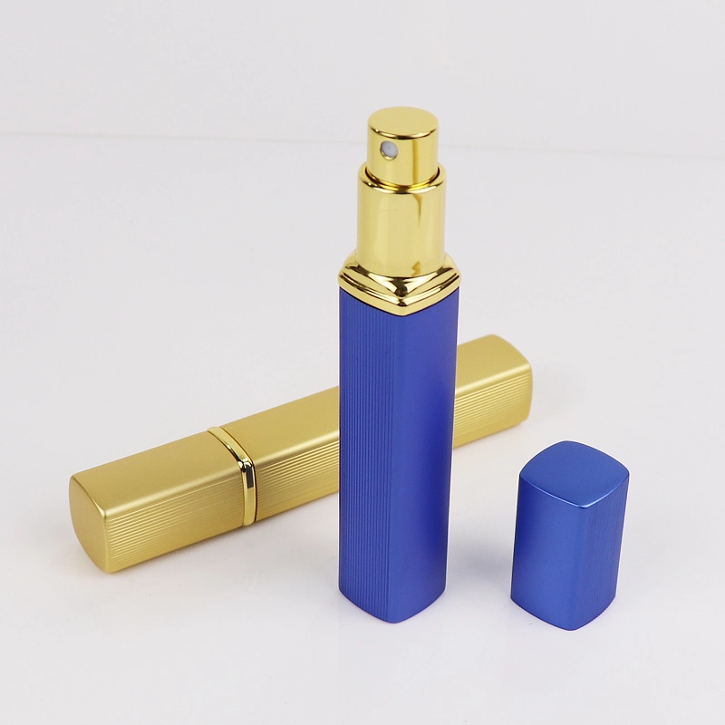 15ml Portable Square Aluminum Perfume Bottle Atomizer for Travel