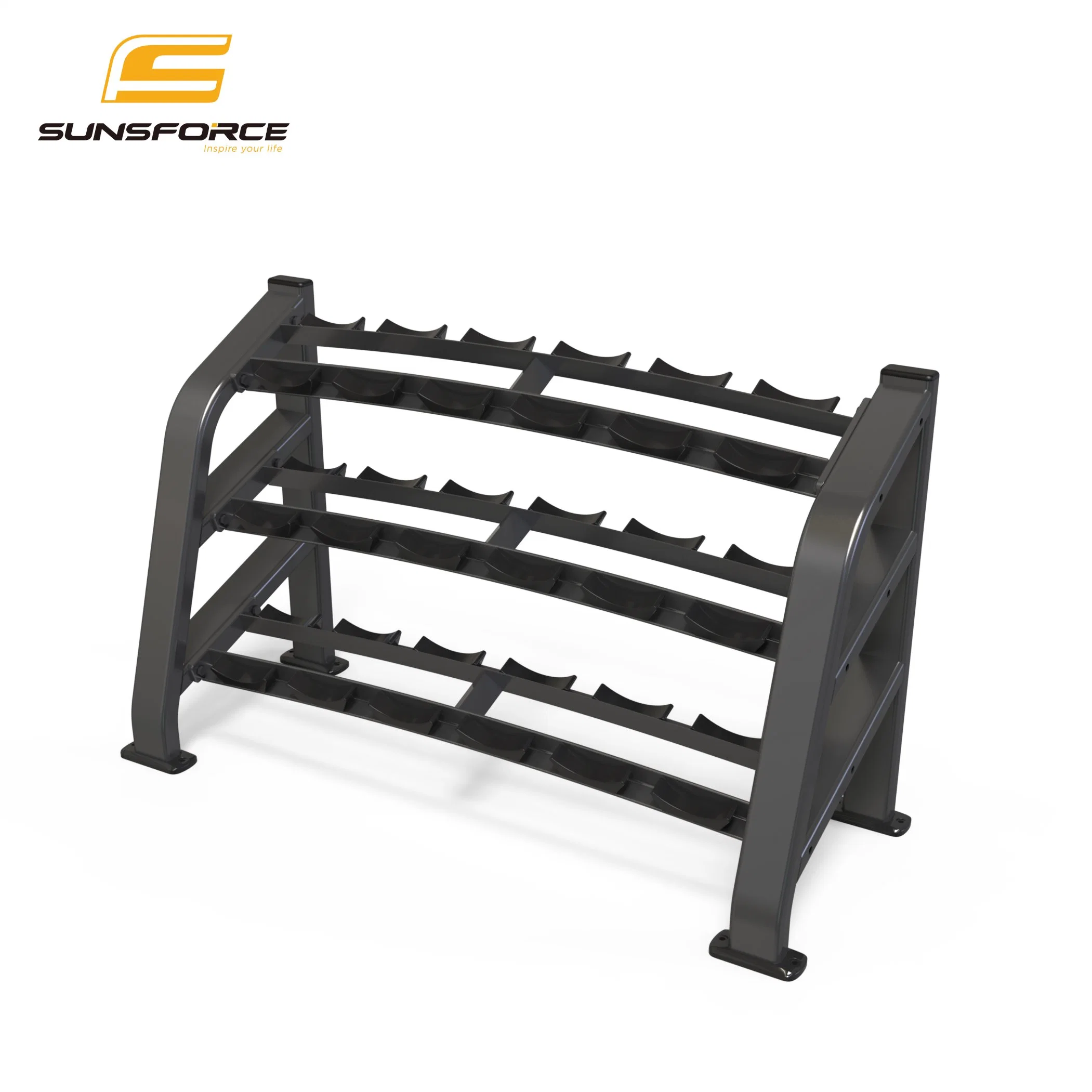 الدمبل Load Frame Strength Equipment التمرين تحميل الدمبل رف الدمبل