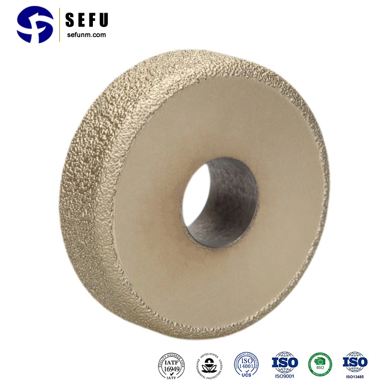 Sefu China Dica de diamante fornecedores de lâminas de polimento por eletrodeposição de discos Copo de lixa de mármore rodas vidro Vitrified cerâmica Tile Stone Super Abrasivos