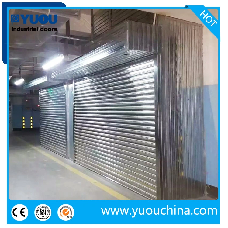 Automatic Fire Rated Roller Steel Shutter Door Fireproof Garage Door