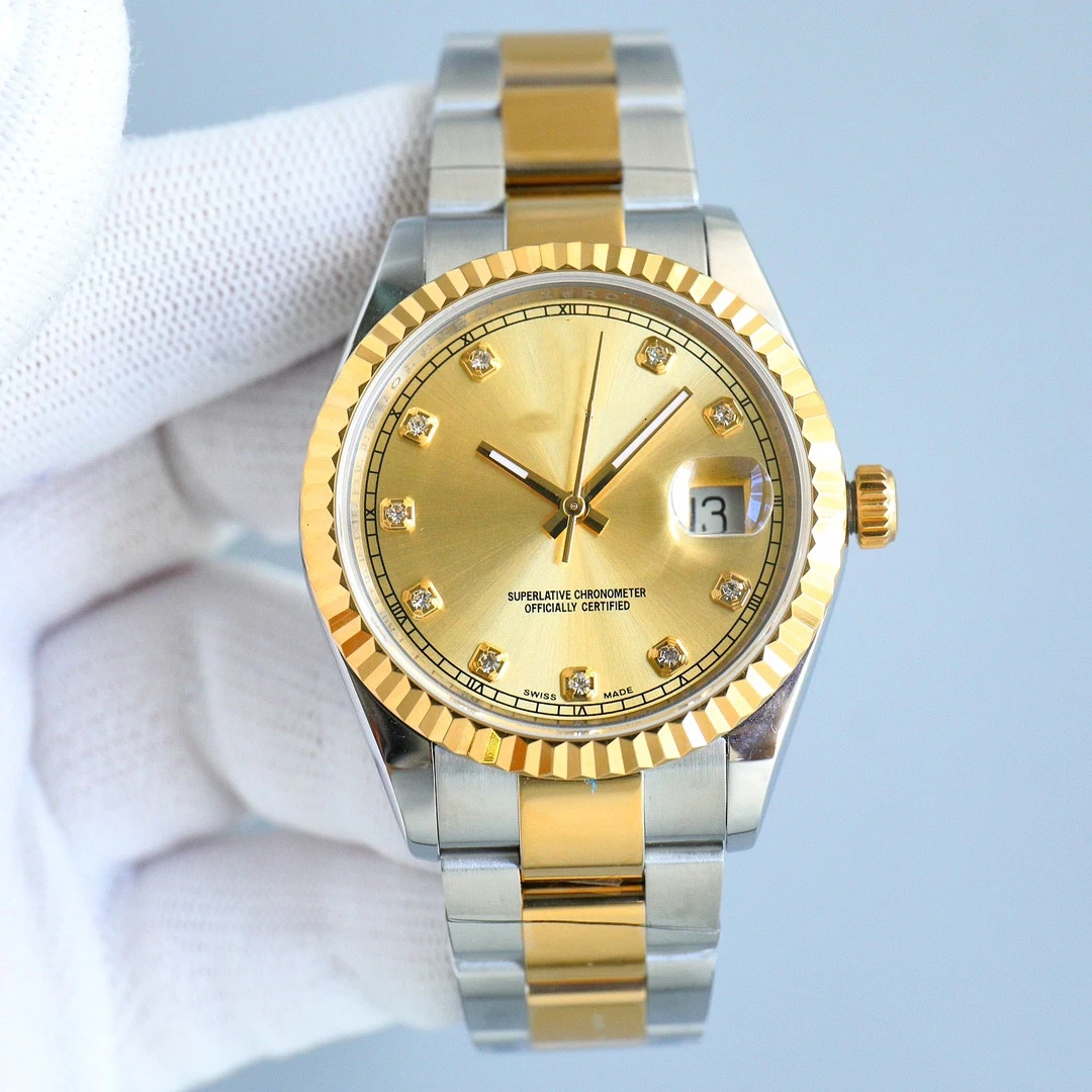 Модные деловые мужские часы Automatic Mechanical Watch мужские кварцевые часы Waterproof Swiss Watch реплика настольная часы