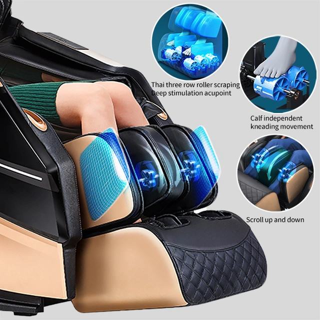 Factory Ddirect Sale OEM ODM Electric Pedicure Full Body Bed 4D Zero Gravity Luxury Massage Chair Price