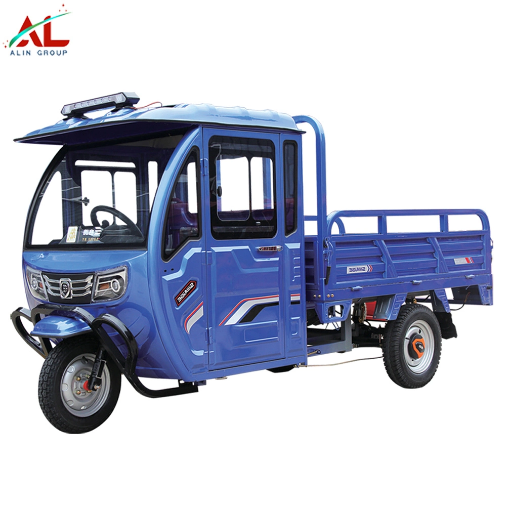 Electric Cargo Motorcycle Tricycle Cargo Loader Rickshaw