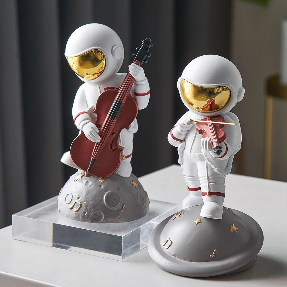 Moderne Kreative Büro Schreibtisch Dekoration Crafts Astronaut Statue Figuren Home Einrichtung