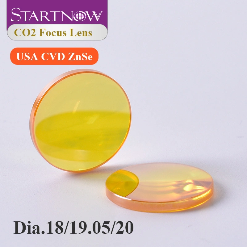 Startnow Infrared Lens USA Znse CVD Focusing Glass Dia 18 19.05mm 20 FL 38.1 50.8 63.5 76.2 101.6 1.5"-5" CO2 Laser Focus Lens