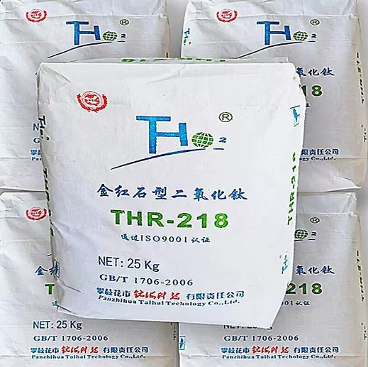 Hochwertige chemische Rohstoffe Rutil TiO2 R218 Titandioxid Thr-218
