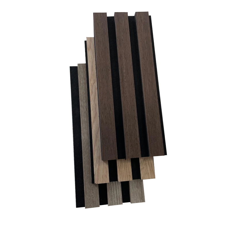 Eco-Friendly Interior Design Wooden Slat Acoustic Panel