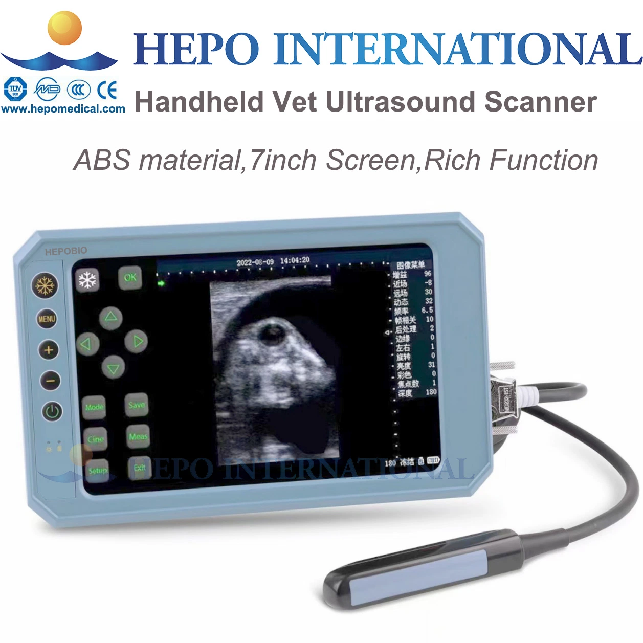 Farm Popular Handheld Veterinary Ultrasound Scanner