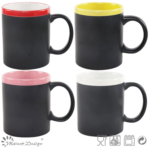 11oz Wholesale Matt Glazed Ceramic Coffee Milk Mug for Daily Use