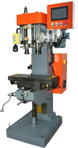 Auto Double Spindle Drilling Tapping Complex Machine