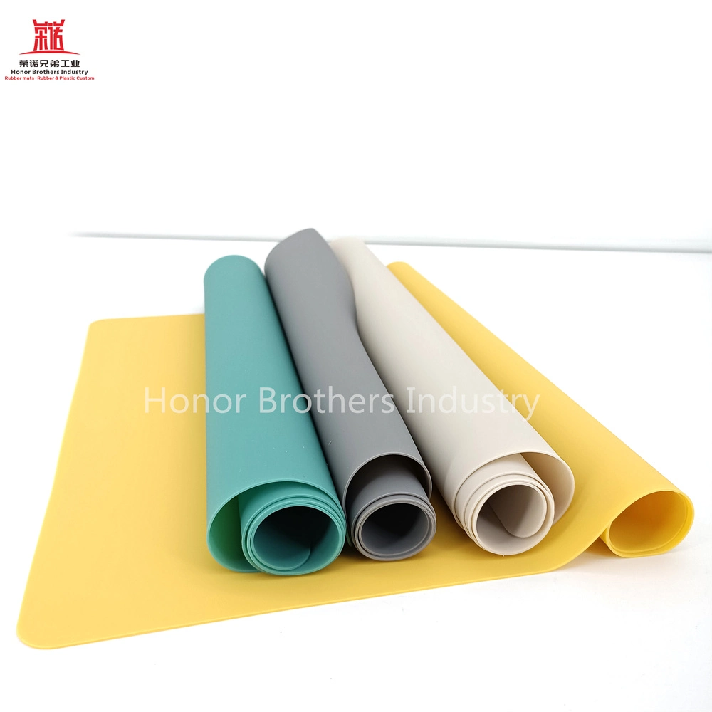 Waterproof Heat-Resistant Placemat Non-Stick Silicone Mat for Home Kitchen Table Countertop Decoration