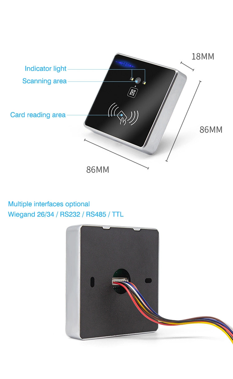 Door Controller 2D Qr Code Scanner+ RFID IC Barcode Scanner (Hm30-IC)