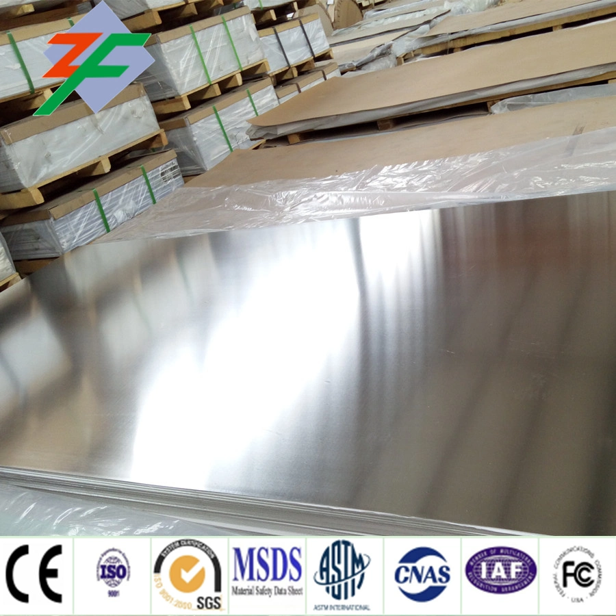 China supplier 8001 8011 6061 6063 6082 1220*2440 1000*2000 1500*3000 Anodized Aluminio Sheet with Customized Size Protective Film Craft Paper