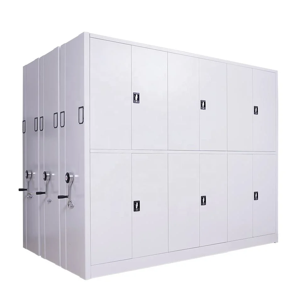 High Quality Density Steel Filing Cabinet Library School Mobile Shelving