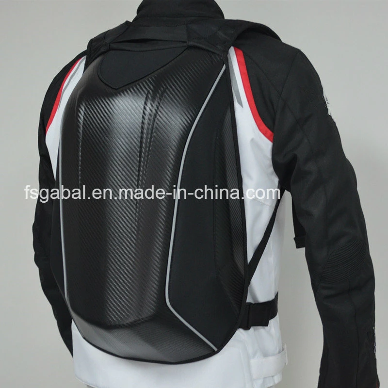 Hard Shell Racing Motorcycle Knight Riding Backbag Travel Sports Backpack