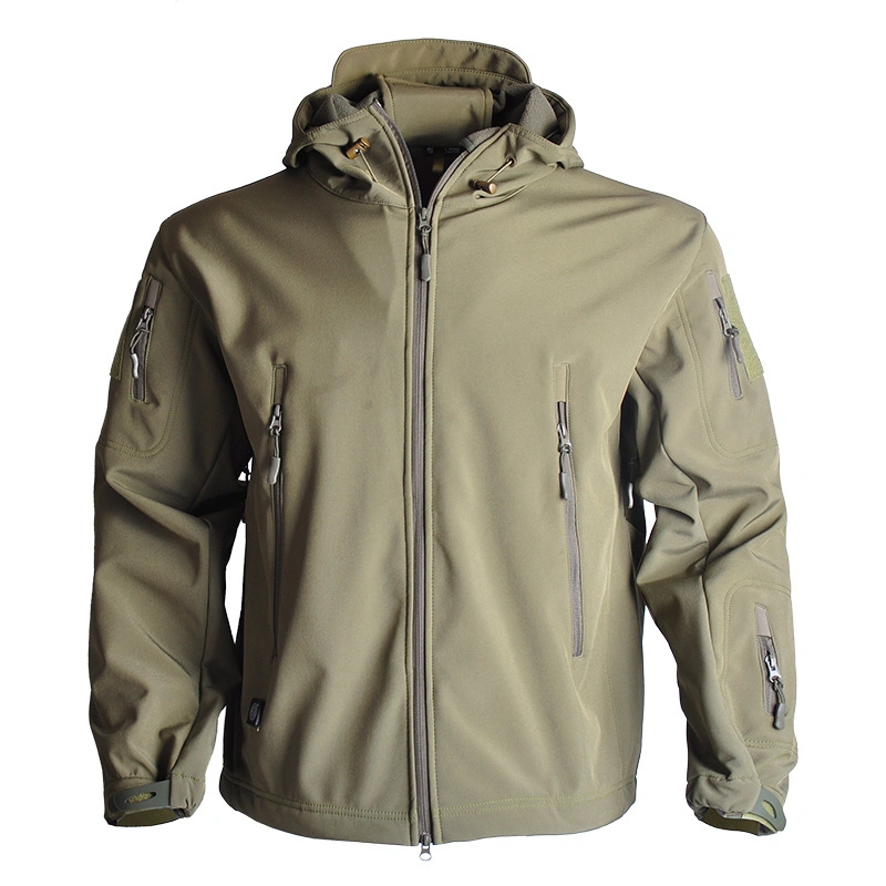 Chaqueta táctica de invierno para hombre′ S impermeable Sudadera con capucha Camuflaje Camuflaje Operaciones Especiales Camuflaje