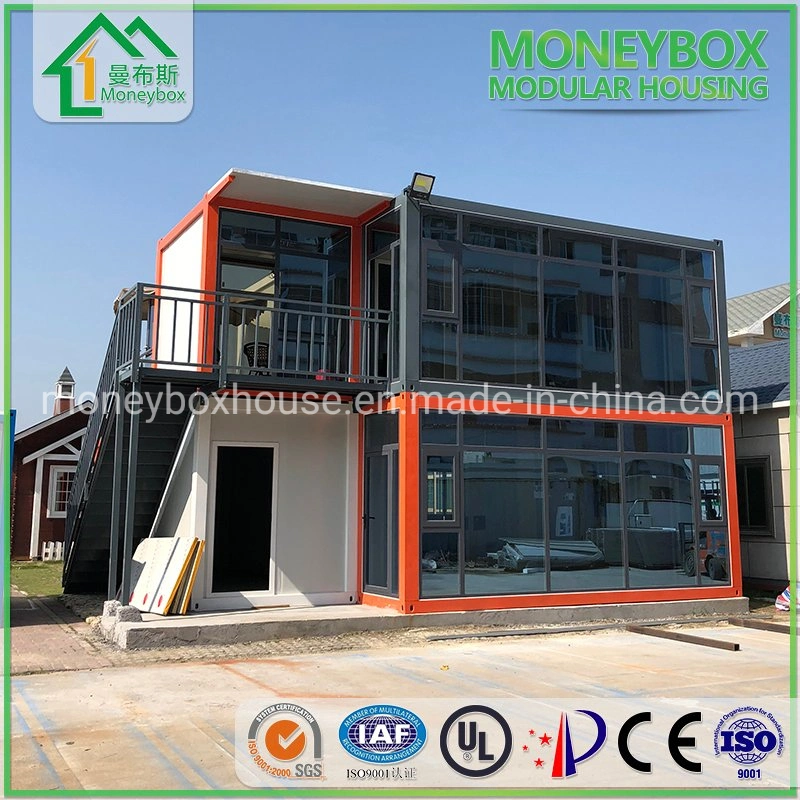 Advanced Transportable Prefab Modular Glass Steel Frame Elegant Garden Office