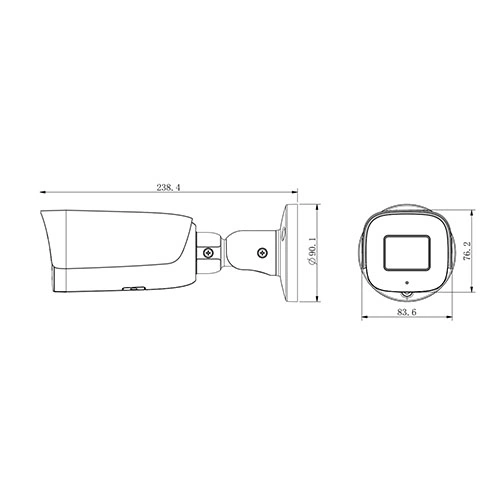 2MP Motorized IR Bullet CCTV Security Surveillance outdoor Indoor IP Poe Camera