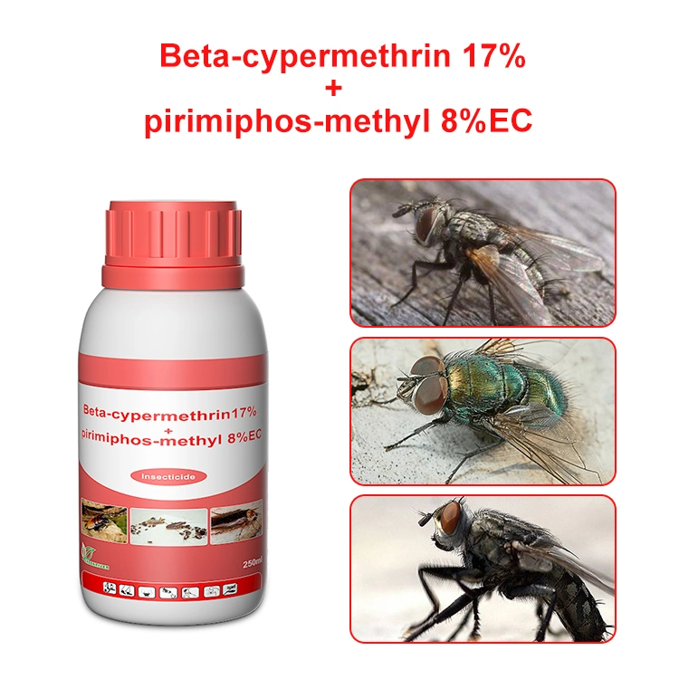 Quick Acting Insecticide Pesticides Beta-Cypermethrin 17%+Pirimiphos-Methyl 8%Ec