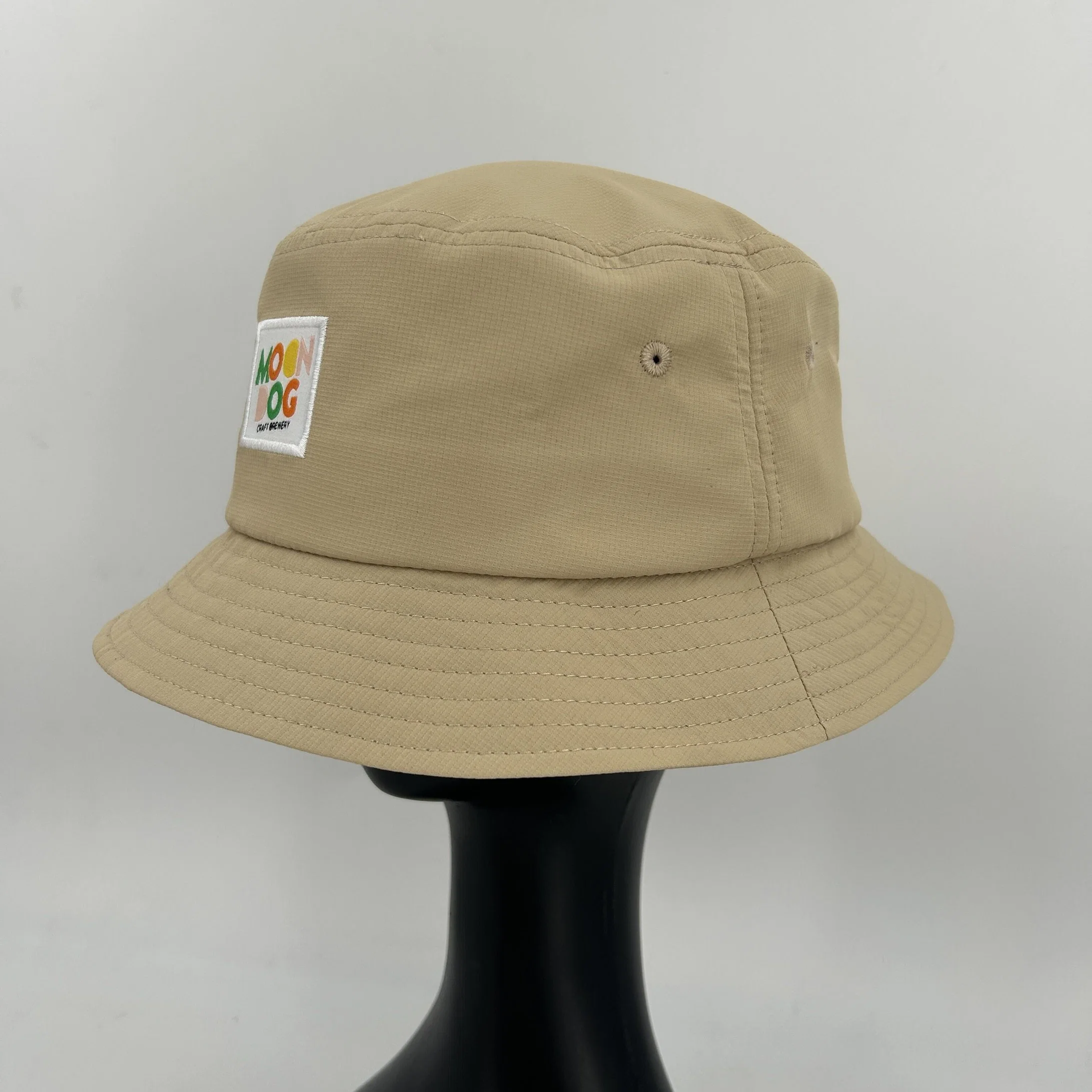 Wholesale/Supplier High quality/High cost performance  Custom Embroidery Logo Bucket Cap Adult Kids Leisure Hat