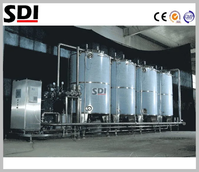 Sanitary Grade PLC Automatic Control CIP Cleaning System for Pharmaceutical