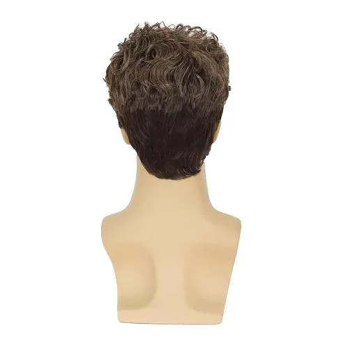 Man Europen Human Hair Replacement Toupee