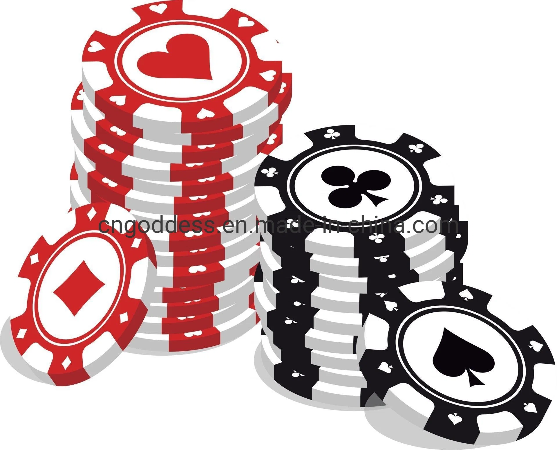 Ceramic Poker Chips for Casino