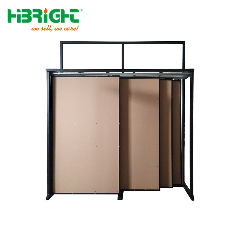 Metal Frame Board Panel Tile Display Rack