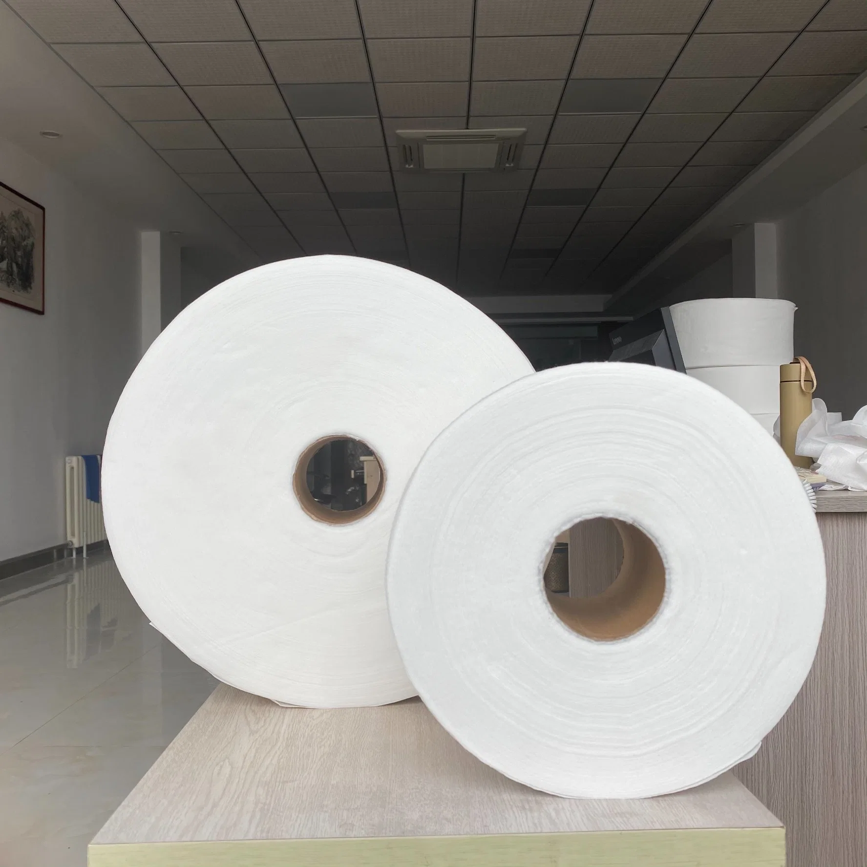 ODM/OEM Spunlace Nonwoven Fabric Customized Polyester and Viscose