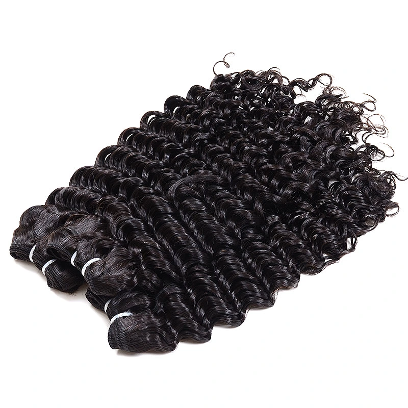 10A Grade Brazilian Virgin Hair 4 Bundles Deals Brazilian Deep Wave Hair Beauty Hair Products Unprocessed Brazilian Human Hair