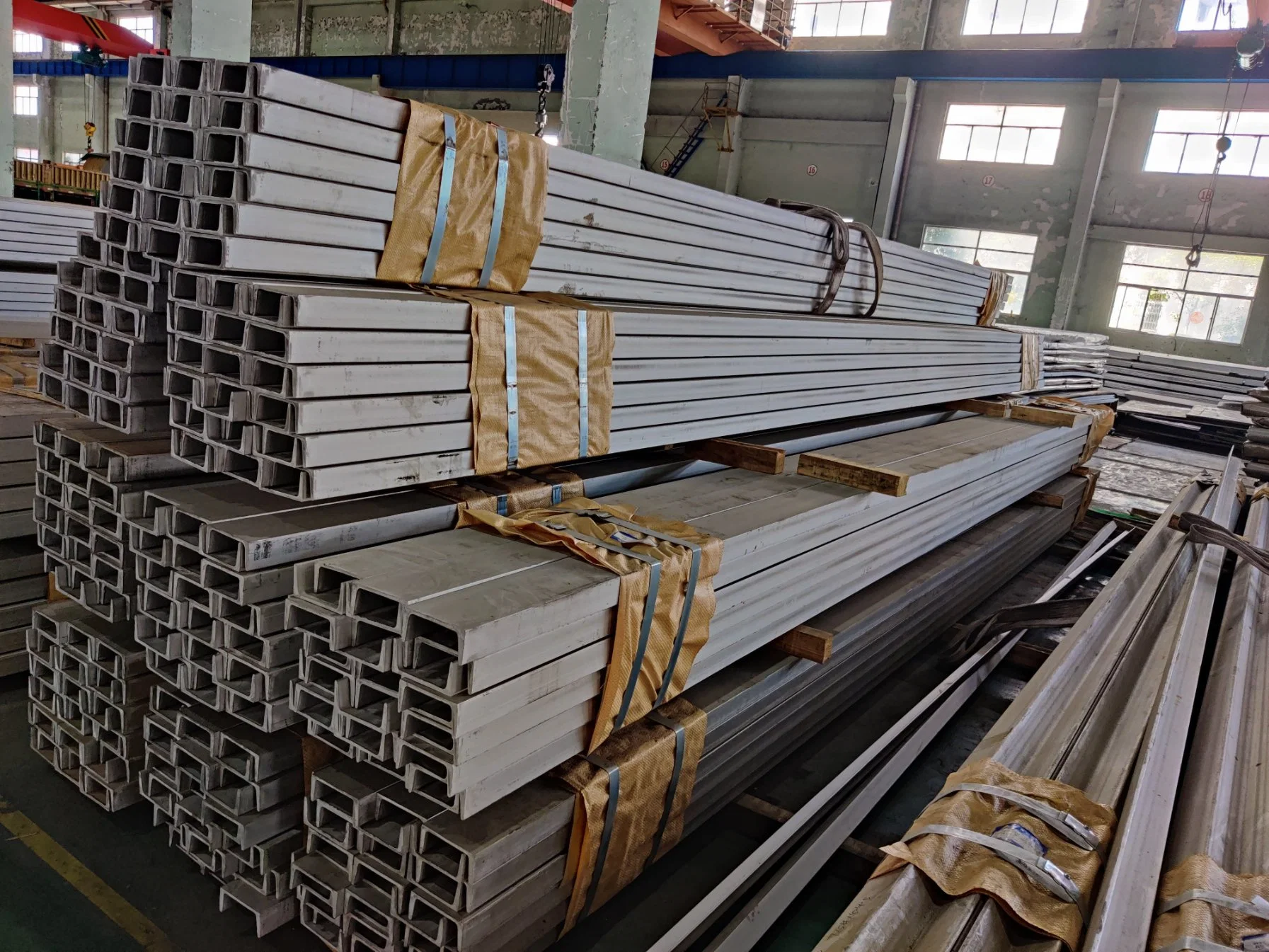 Steel Channel Cold Rolled U Profile Stainless Steel for Construction 316L AISI