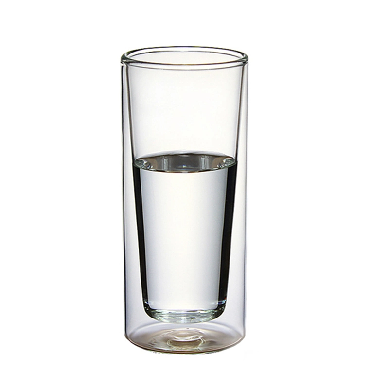 Großhandel/Lieferant transparente Doppelwand Glas Tasse Kaffee Becher für Tee Borosilikatglas Tasse Glas für Kältemaschine Frosty, gefrorenen Eisbecher, Bierglas für Milch Getränke