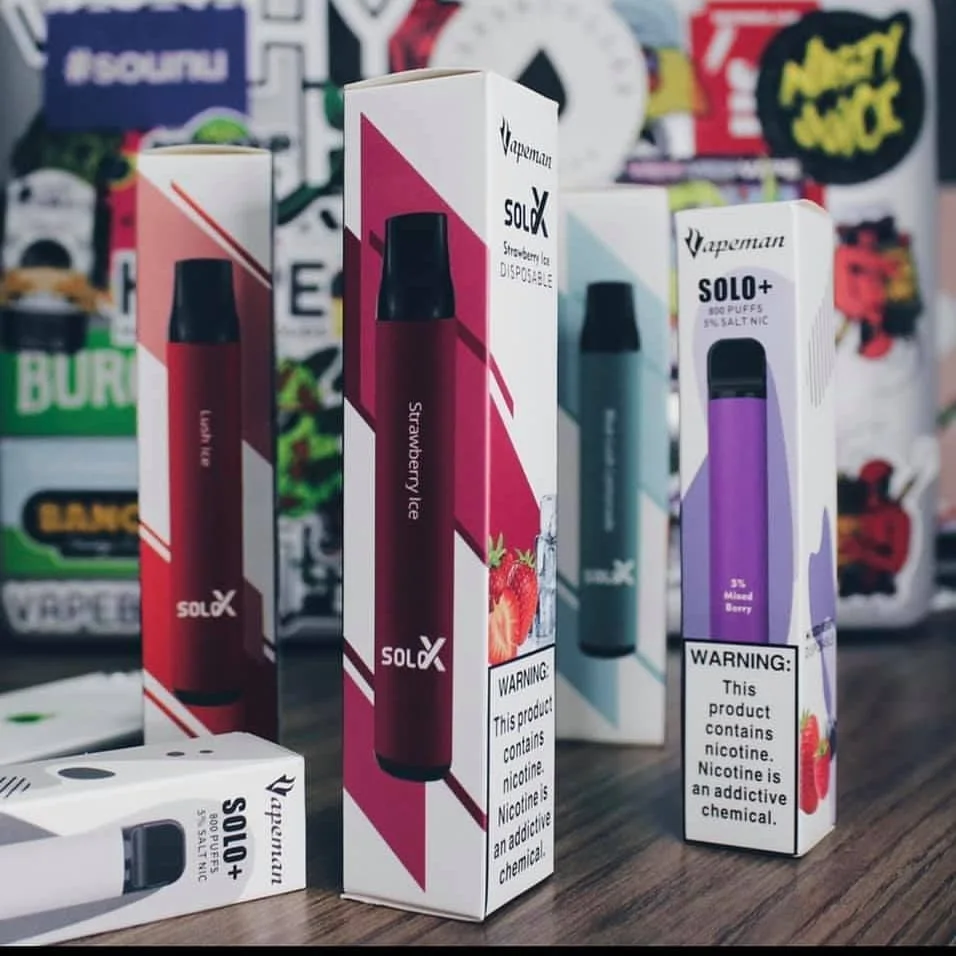 Best Seller 1500puffs Vapeman Solo X 4.2ml Disposable/Chargeable Vape Pod Device