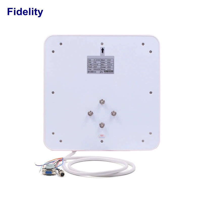 La fidélité étanche IP65 Lecteur UHF RFID intégré antenne RFID UHF Milieu de gamme