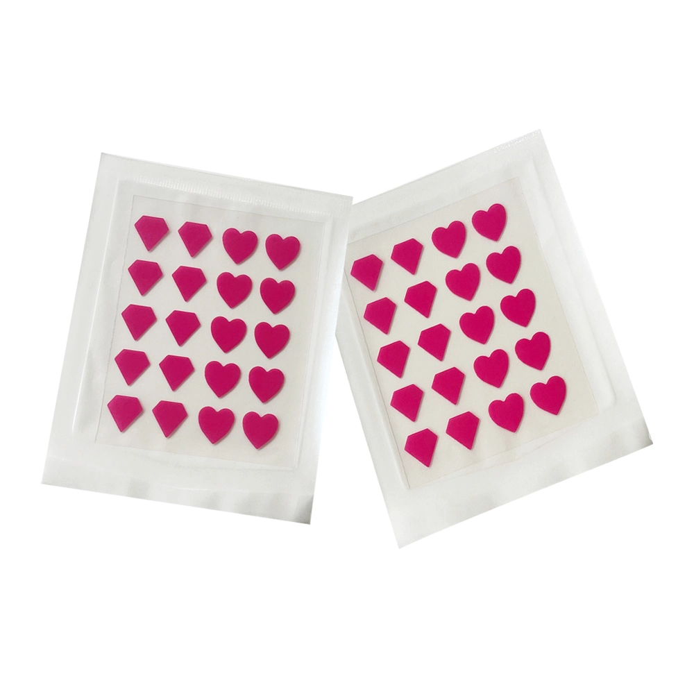 Cosmetic Skin Care Pink Hearts 20dots/Pack Acne Pimple Patch Hydrocolloid Spots Treatment Wound Care Sticker