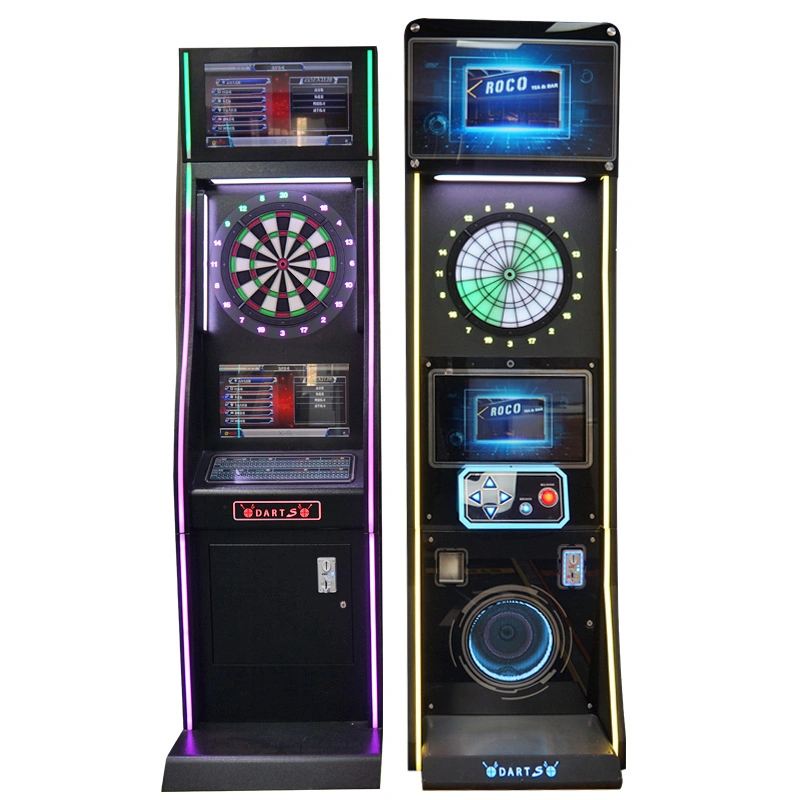 Coin Operated Amusement Electronic Dart Arcade Machine Video Game Machine