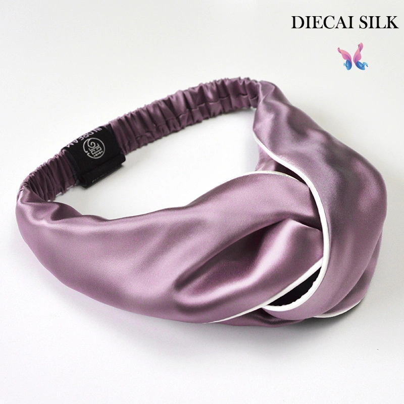 Manufacturer Luxury Mulberry Silk Fashion Elastic Silk Accessories of Custom Brand