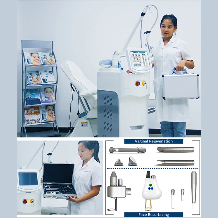 Máquina de RF Winkonlaser CO2 máquina de láser fraccional fracción CO2 láser Máquina CO2 apriete vaginal láser RF Microneedling