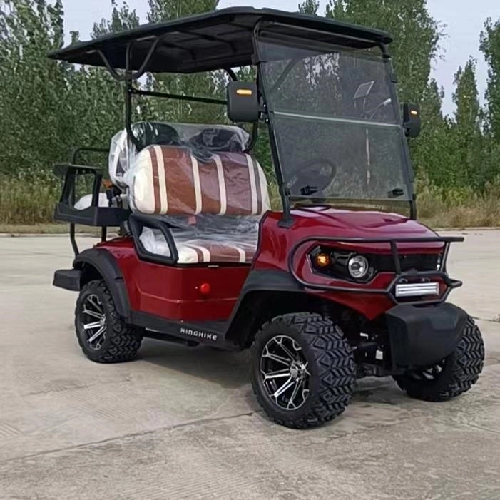 Suministro de 4 plazas de carrito eléctrico de golf con caja de equipaje