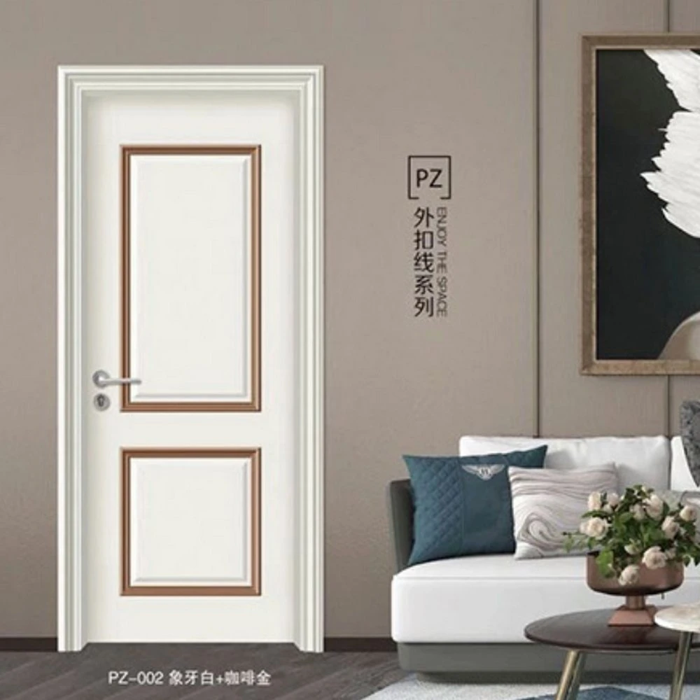 Cheap Price PVC Fold Doors for Houses Modern Frosted Glass Front Security Doors Exterior for Villa