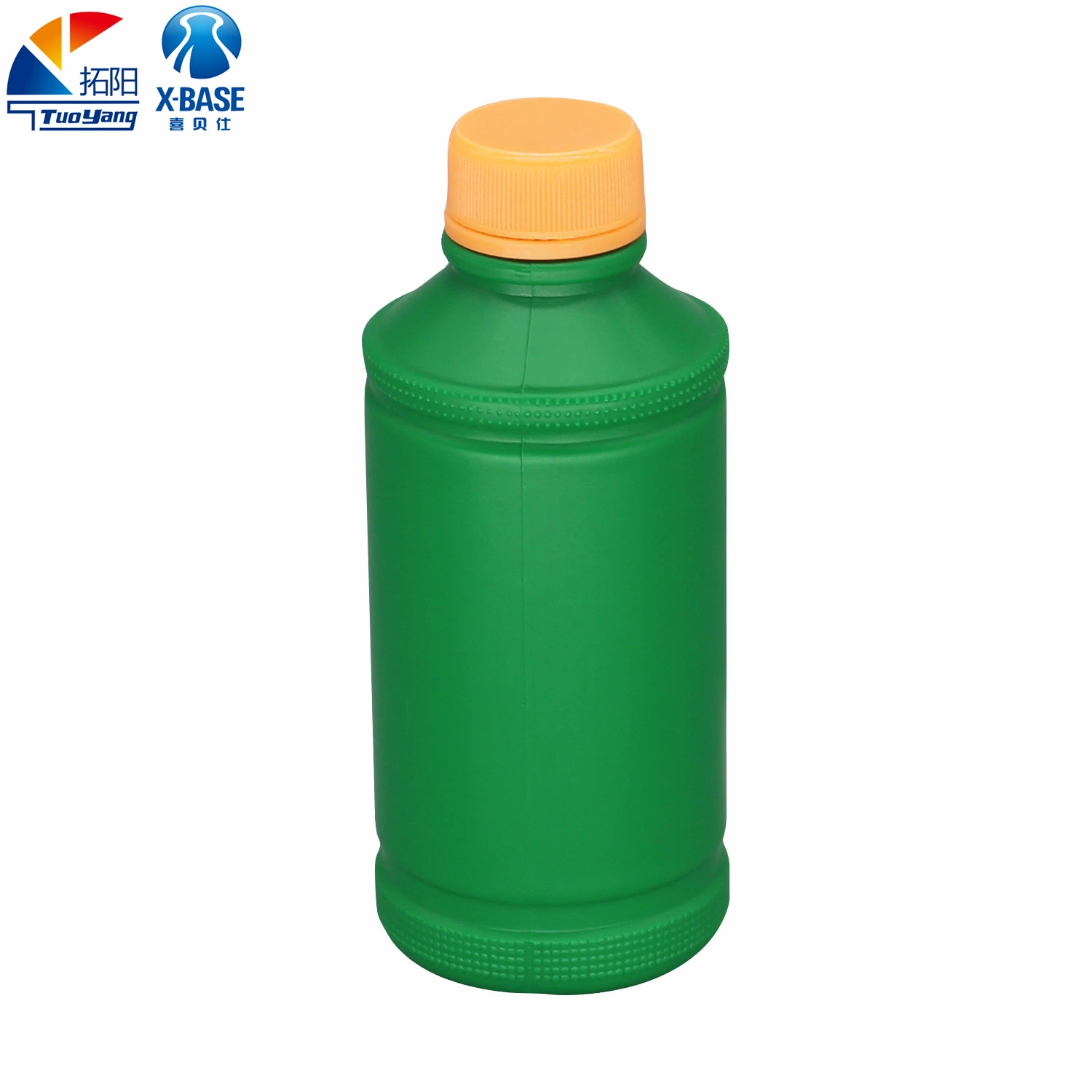 Green 250ml 500ml PE Plastic Bottle Daily Agricultural Powder Liquid Plastic Packaging Container