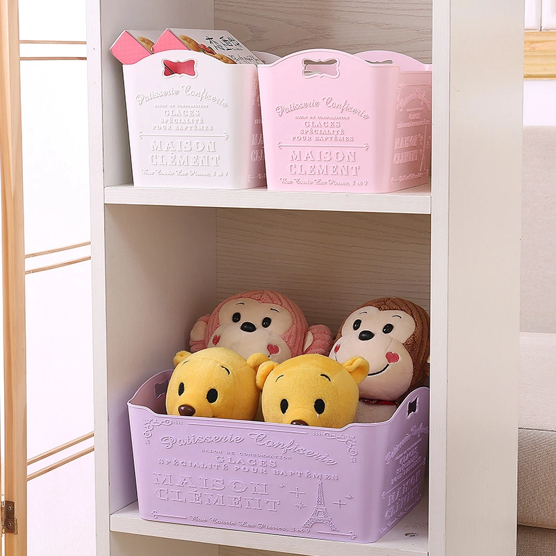 New Product PP Plastic Household Containers Storage Mutiple Colors Surface Embossing