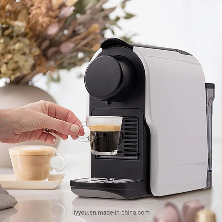 Home 4 todo en uno compatible con multifunción Nespresso Espresso Cafetera de cápsulas de 3 en 1
